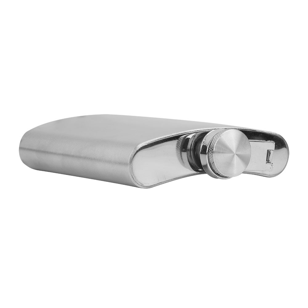 MFH Stainless Steel Flask 225 ml Chrome 33273A best price