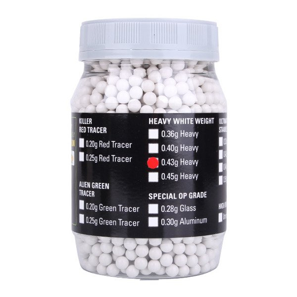 MadBull Airsoft BB Pellets 0.43g 2000 rds Ultimate Heavy best