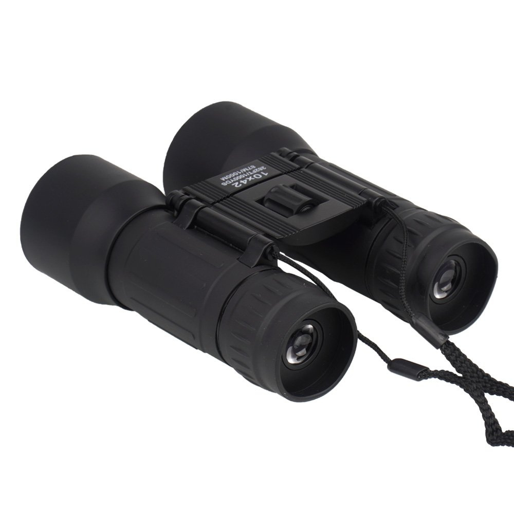 MilTec Binoculars 10x42 with pouch Black 15703002 best price