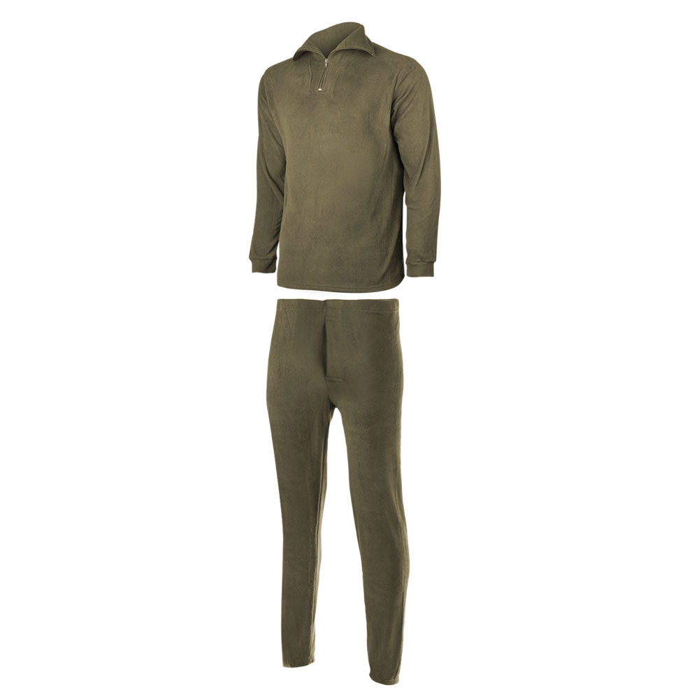 Mil-Tec - Fleece Thermal Underwear - Olive Drab - 11220001 best