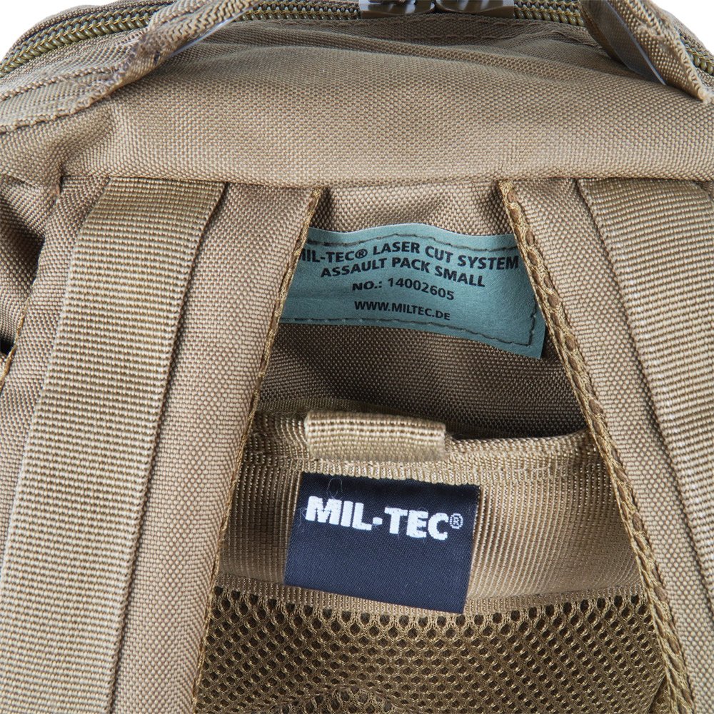 Mil-Tec - Small Assault Pack Laser Cut - Black - 14002602 best 