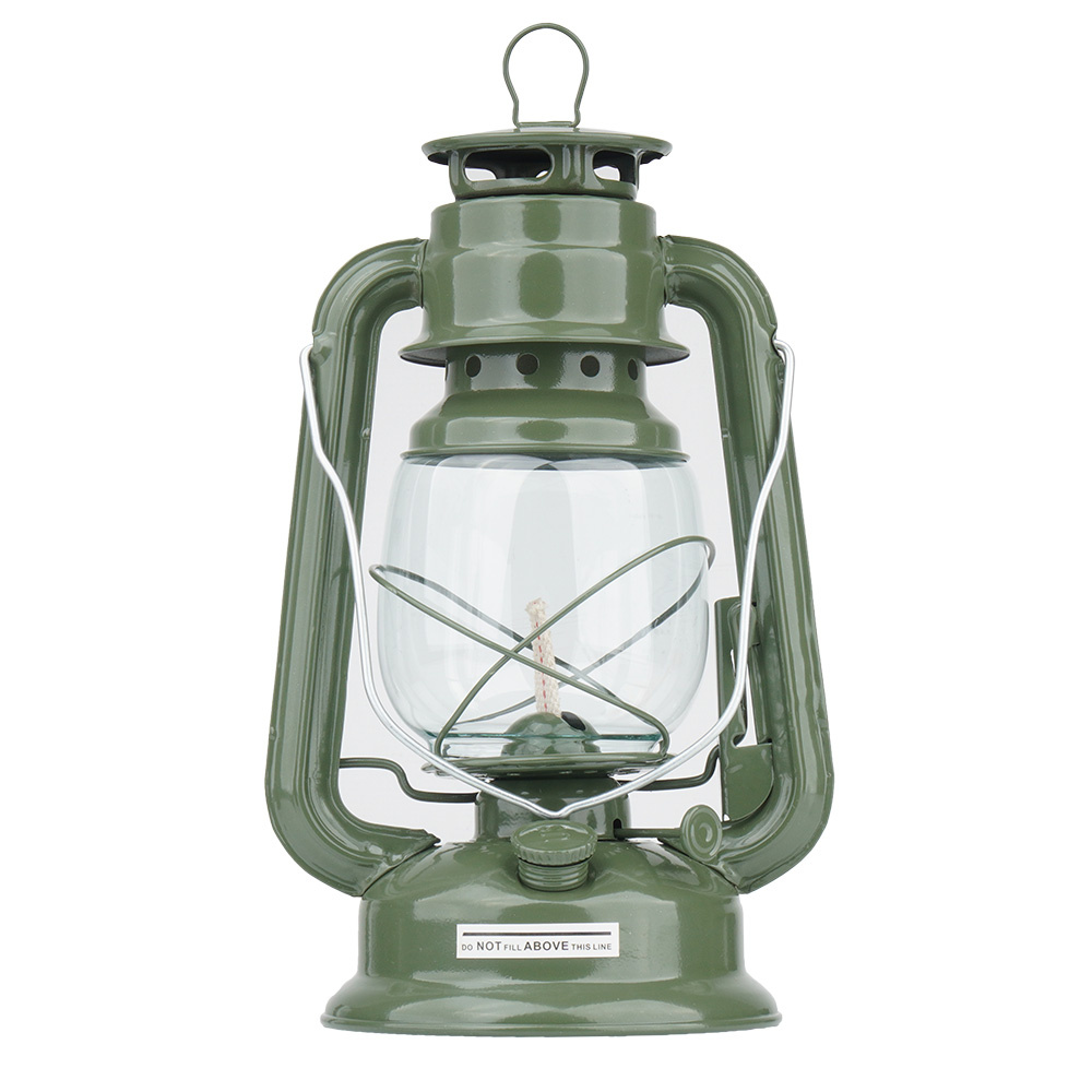 MilTec Sturmlaterne Kerosene Lantern 28 cm Olive Drab 14965000 best price check