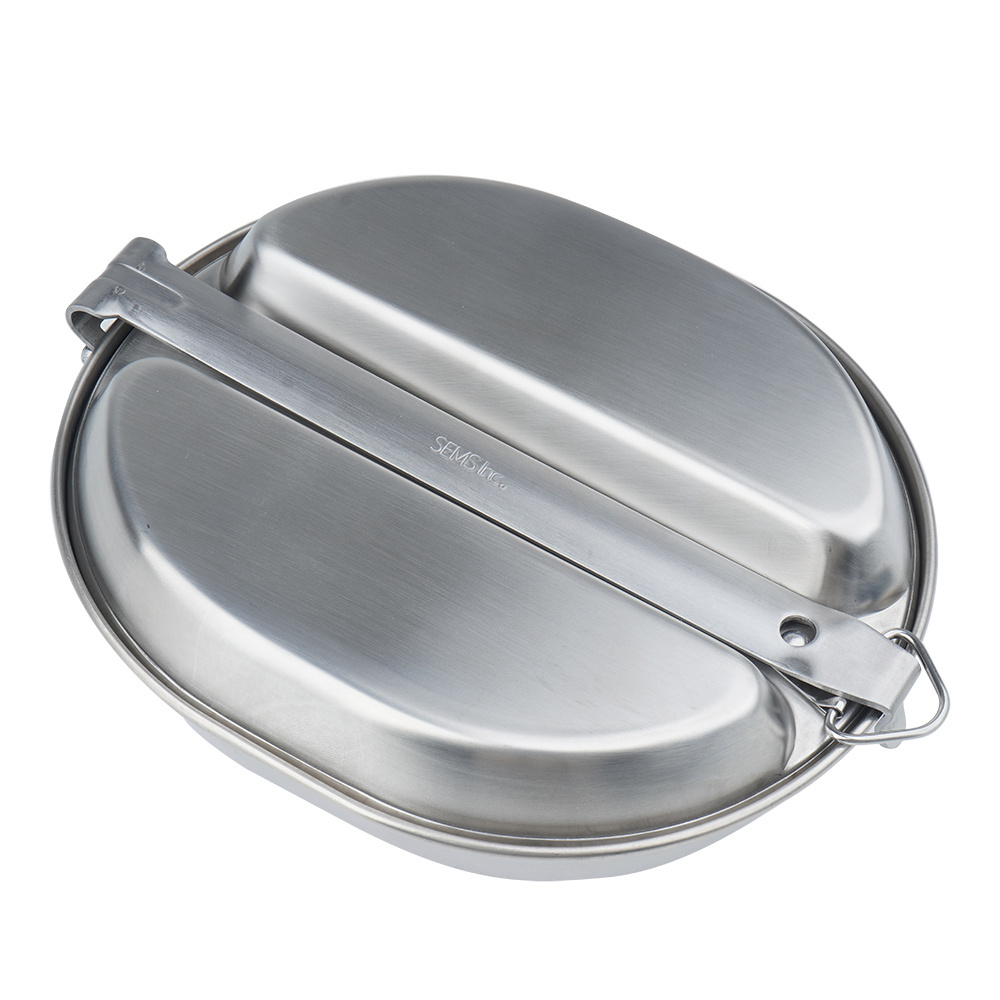 MilTec US Mess Kit Stainless steel 14665000 best price check