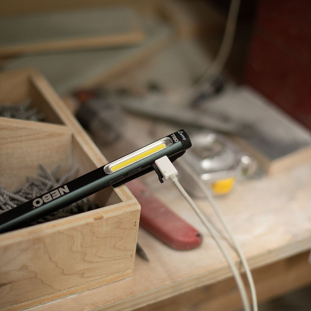 NEBO Larry Trio Worklight & Laser Rechargeable Flashlight NB6868 best price check