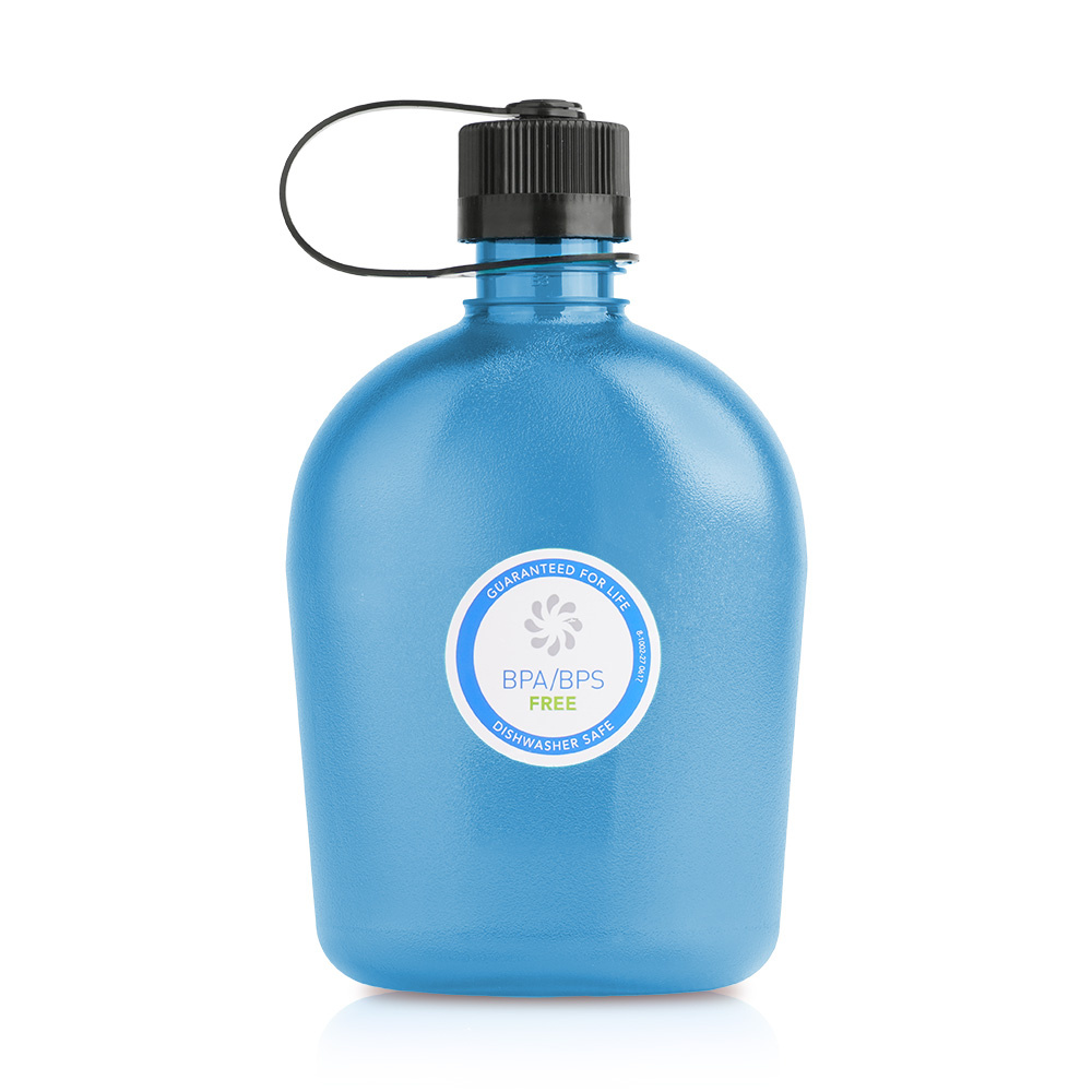 Nalgene Oasis Canteen 32oz Sustain Thread 38mm 1L Blue 1777