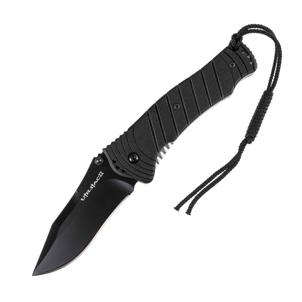 Ontario Folding Knife JPT3S UtiliTac II Liner Lock Black O8906