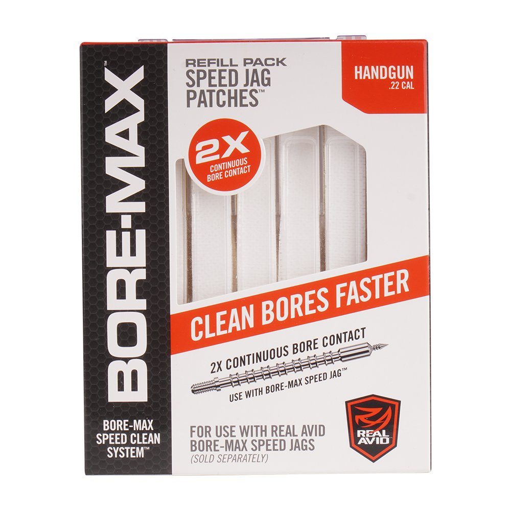 Real Avid BoreMax Speed Jag Patches Refill Pack 4'' S .22 250