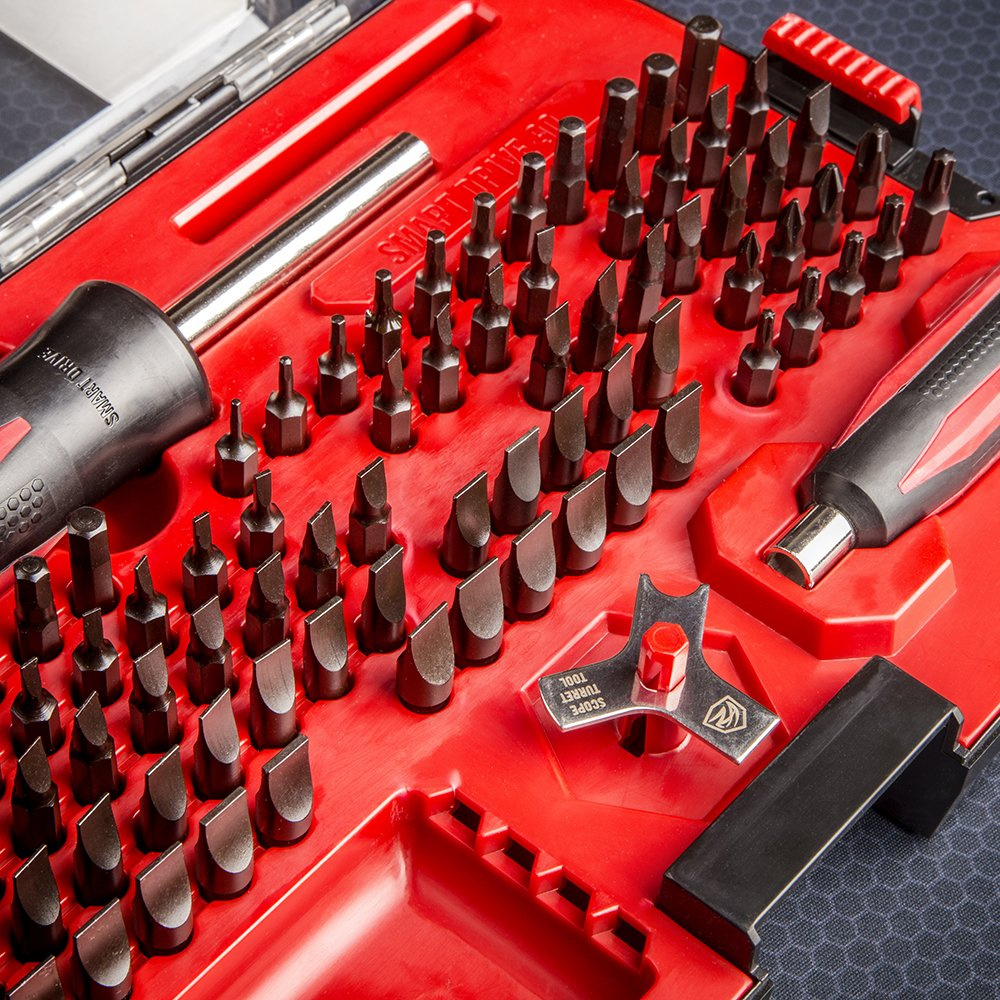 Real Avid Smart Drive 90 Gunsmith Bit Driver Set 87 Bits AVSD90