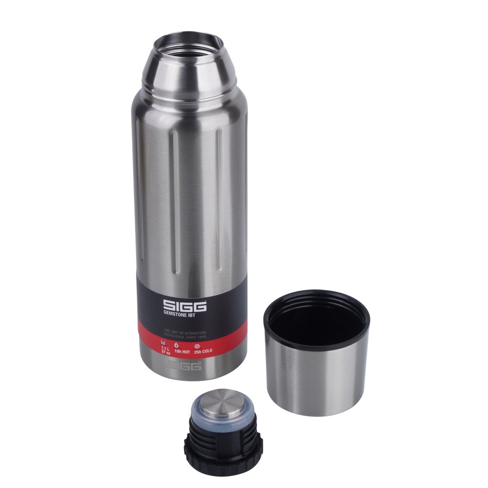 SIGG - Gemstone IBT Selenite Thermo Flask - 1.1 L - Stainless 