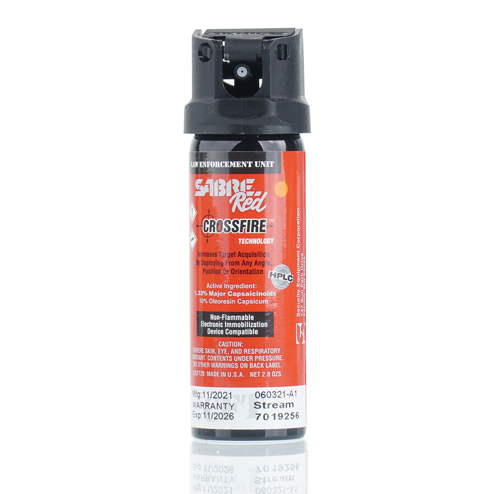 Sabre Red Crossfire MK3.5 Pepper Spray Stream 62 ml 52CFT20