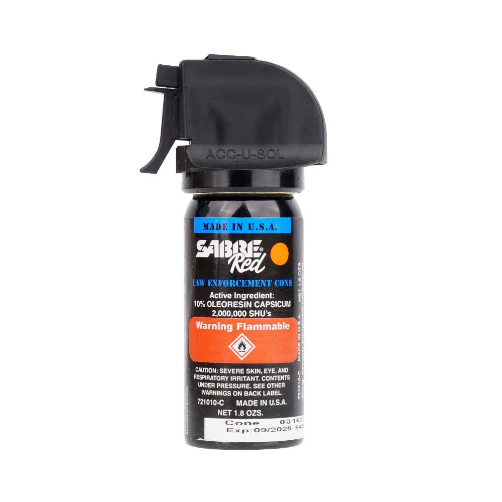 Sabre Red MK2 Trigger Top Pepper Spray Cone 53 ml 721010C best