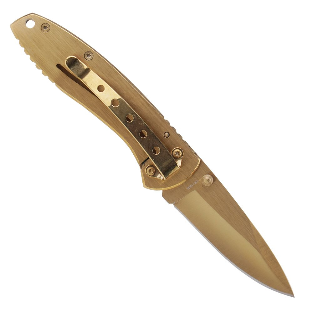 Smith & Wesson Executive Gold Folding Knife CK110GL best price