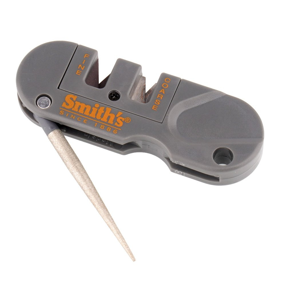 Smith's Pocket Pal Knife Sharpener Grey 50728 best price check
