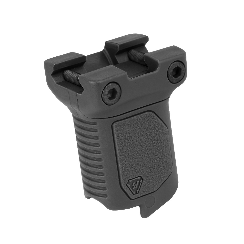 Strike Industries Picatinny Angled Vertical Grip Short Black SI