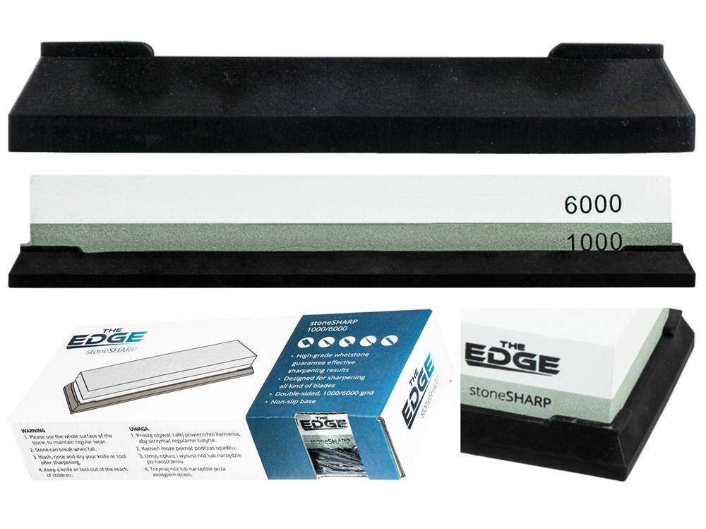 The Edge StoneSHARP Sharpening Stone 1000 / 6000 Grit 555003