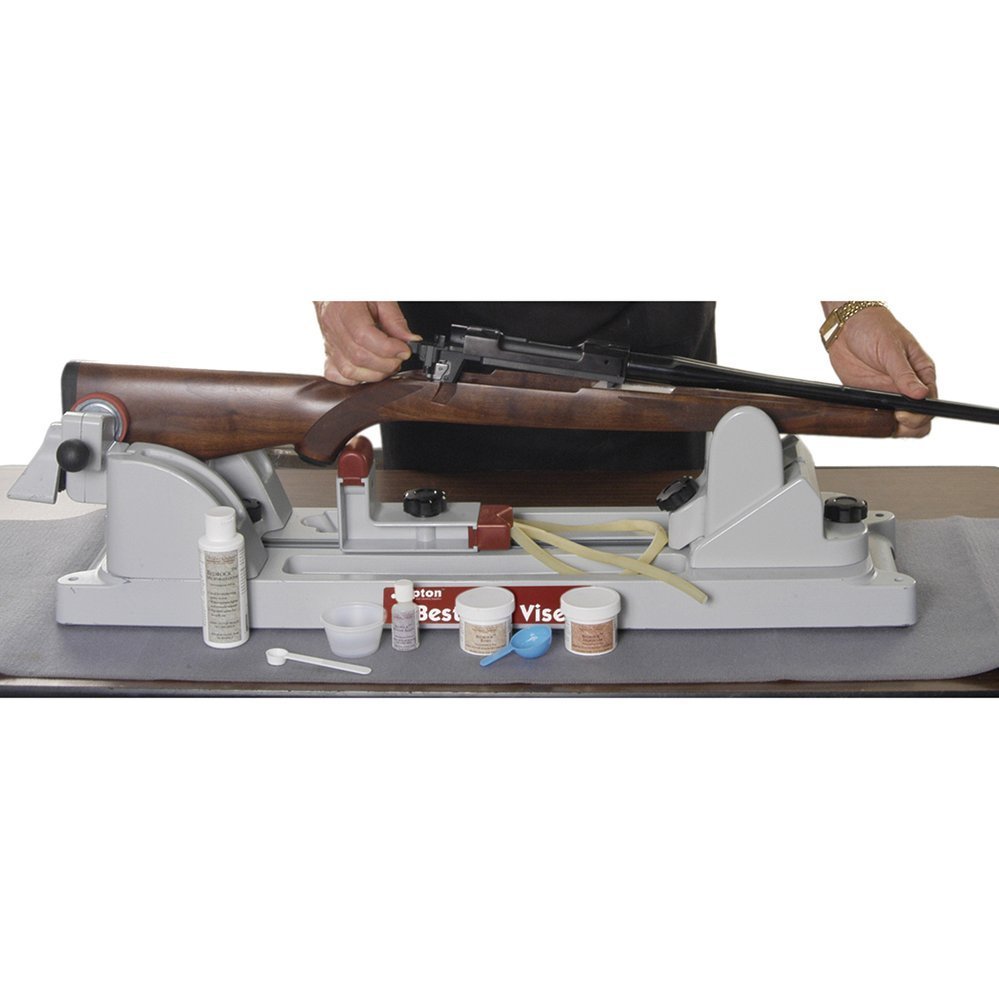 Tipton 181181 Best Gun Vise for Cleaning and Gunsmithing of Handguns and Rifles 