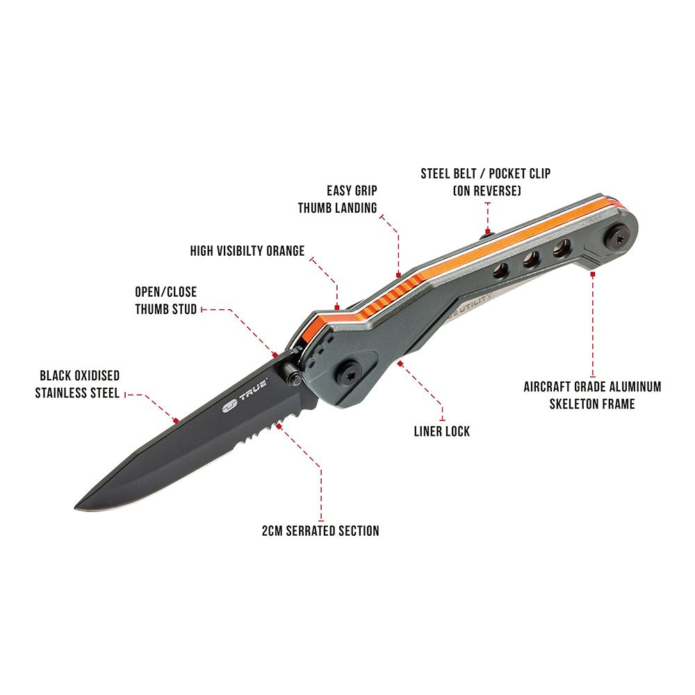 True Utility TrueBlade Folding Knife TU6871 best price check