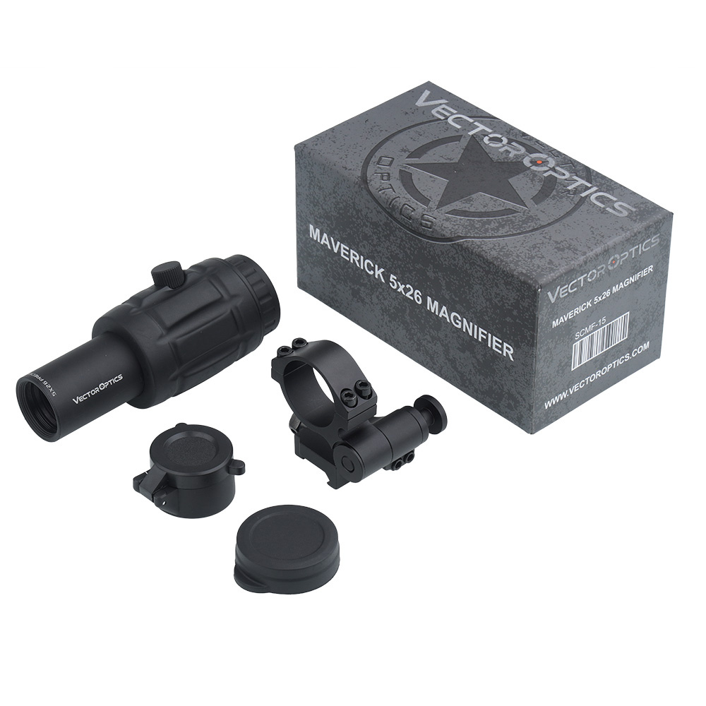 Vector Optics Maverick 5x26 Magnifier with mount SCMF15 best price