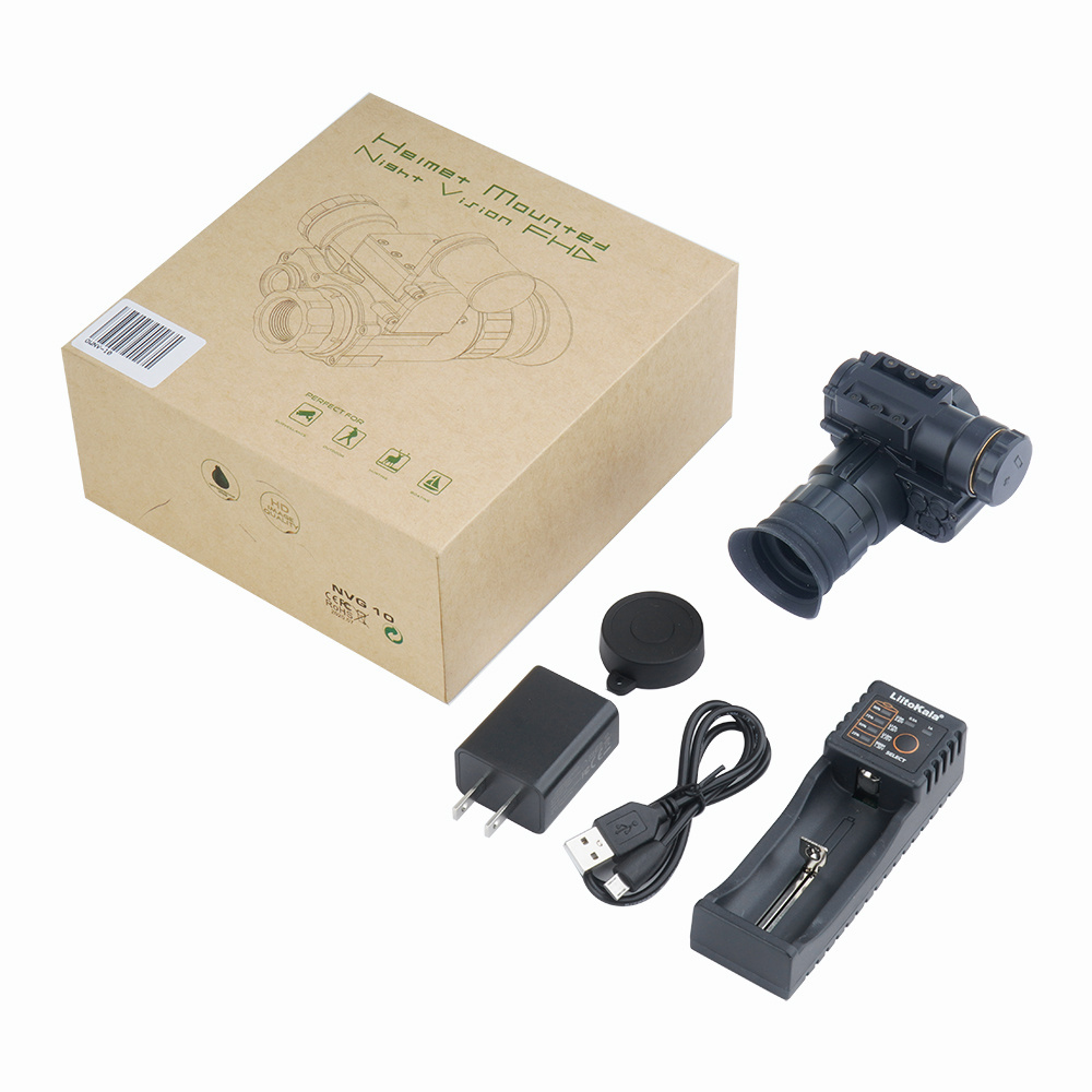 Vector Optics Night Vision Monocular with NVG Helmet Mount Set best