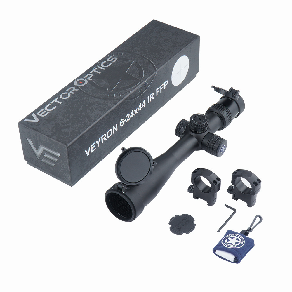 Vector Optics Rifle Scope Veyron 624x44 Illuminated Dot 30 mm