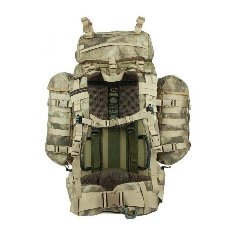 Wisport Raccoon 65L Backpack Trekking Military Patrol MOLLE Airsoft Olive Green 