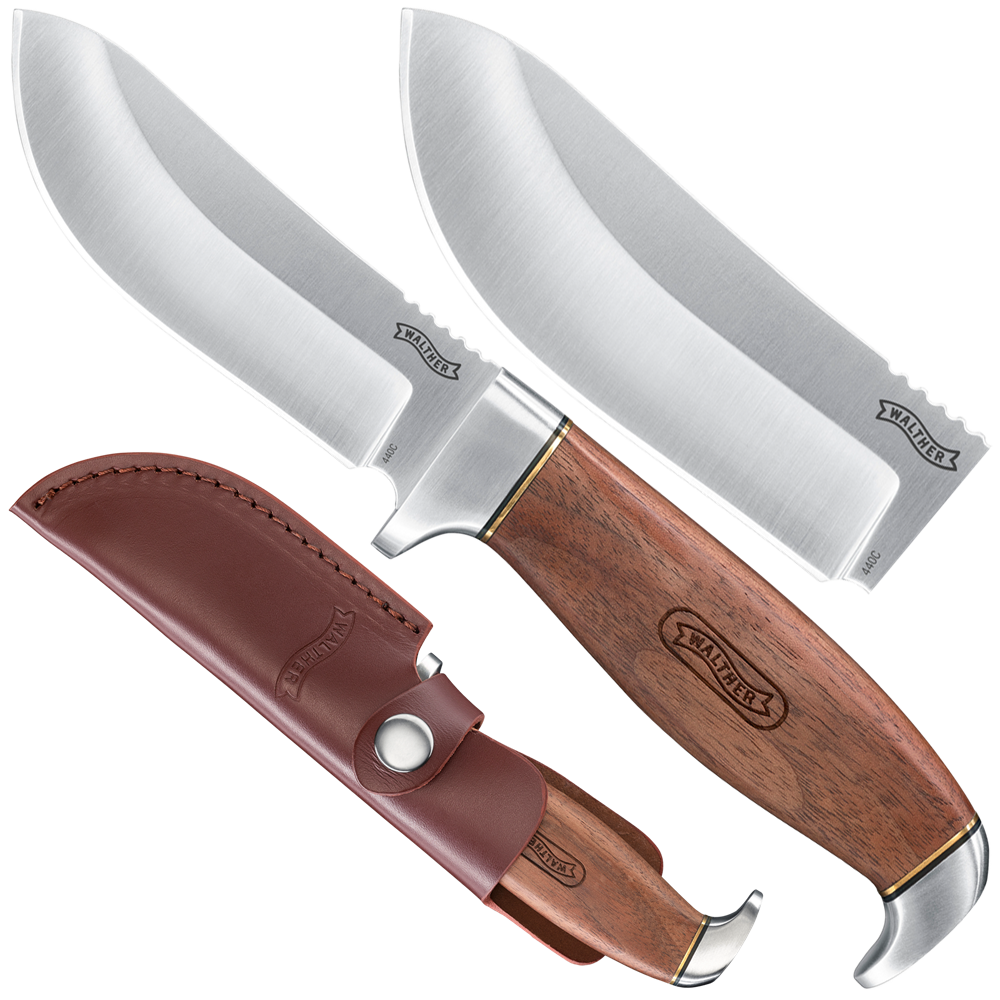 Walther Premium Skinner Hunting Knife 5.2057 best price check