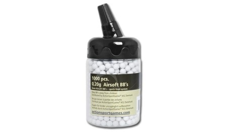 ASG - Airsoft BB Pellets - 0.20g - 1000 rds - Bottle - 14185 - 0.20 g BBs