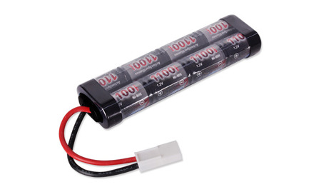 ASG - Battery AEG - 9,6V - 1100 mAh - Mini - 15089 - NiMH 9.6 V Batteries