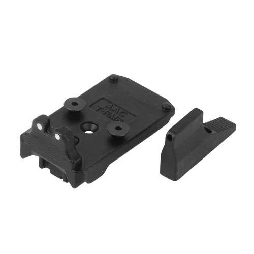 Action Army - AAP-01 Steel RMR Adapter & Front Sight Set - U01-016 - Mounting Rings & Accessories