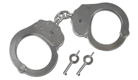 Alcyon - Steel handcuffs - Double lock - Silver - 5050 - Handcuffs