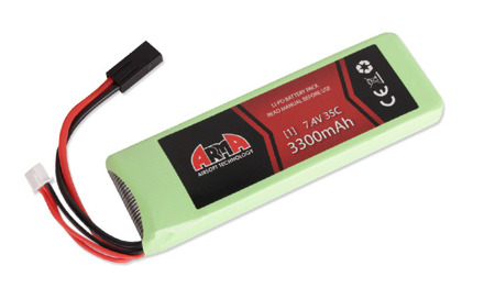 Arma Tech - AEG Battery - LiPo - 7.4V 3300 mAh 35C [1] - LiPo 7.4 V Batteries