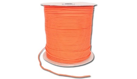 Atwood Rope MFG - Paracord 550-7 - 4 mm - Neon Orange - Spool 1000ft - Paracord