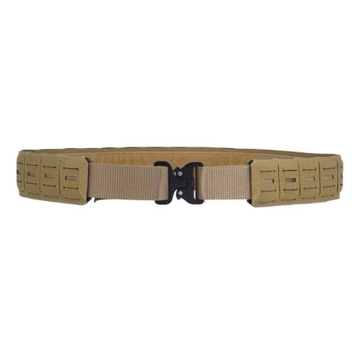 Bayonet - SUPPRESSOR Tactical Belt with MOLLE Overlay - AustriAlpin COBRA® ProStyle 18kN - 44 mm - Coyote Brown - Tactical Belts