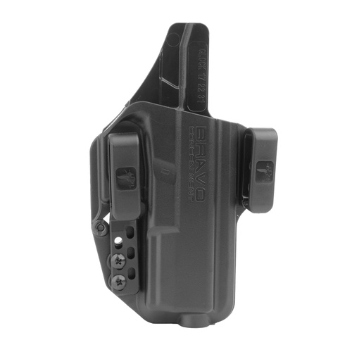 Bravo Concealment - IWB Holster for Glock 17, 19, 22, 23, 31, 32 Pistols - Right Hand - Polymer - BC20-1002 - IWB Holsters