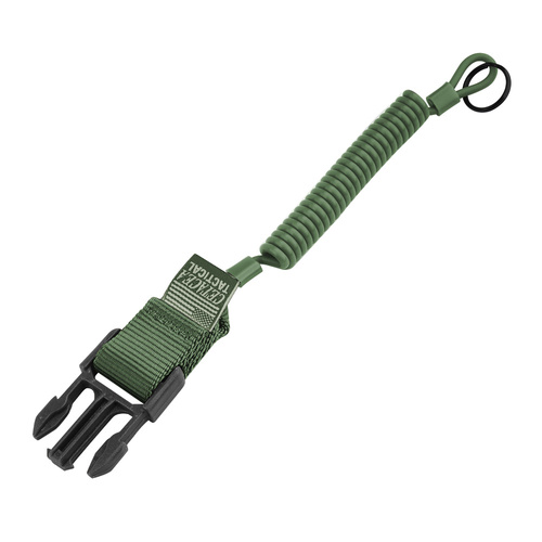 Cetacea Tactical - Lanyard for Weapon QR with Male Buckle - Olive Drab - TA-QRMC-OD  - Tactical Lanyards
