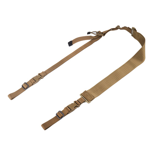 Cetacea Tactical - Quick Adjust Padded 2 Point Sling - Coyote Brown - TA-20C2PS-COY - Gun Slings