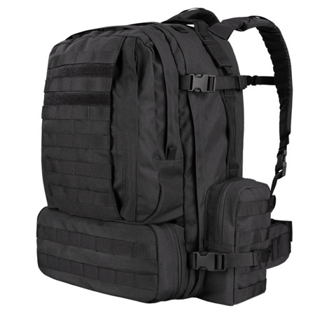 Condor - 3-Day Assault Pack - 50 L - Black - 125-002 - Three-day (41-60 liters)