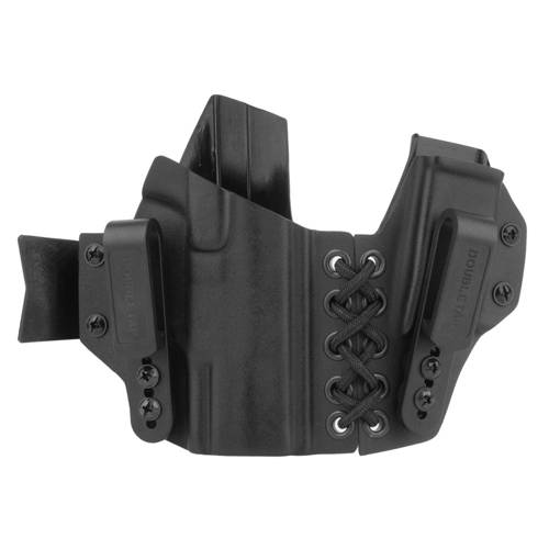 DOUBLETAP GEAR - Appendix Elastic IWB Kydex Holster for Walther P99 and Magazine - Black - IWB Holsters
