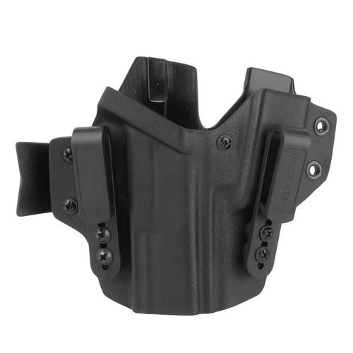 DOUBLETAP GEAR - Appendix IWB Kydex Holster for Glock 17 and Magazine - Black - IWB Holsters
