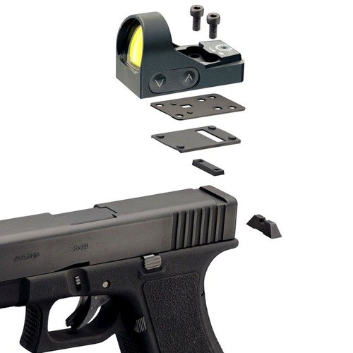 Delta Optical - MiniDot HD mount for Beretta 92 - DO-2820 - Mounting Rings & Accessories
