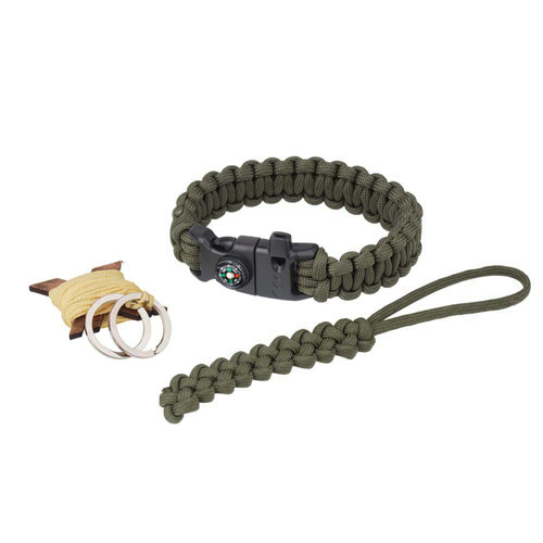 EDCX - Survival Kit - Army Green - 3307 - Paracord