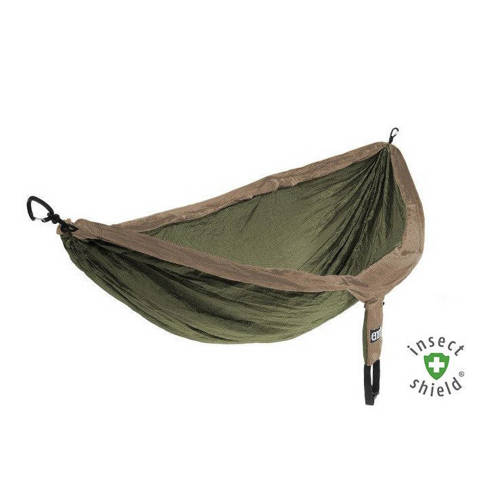 ENO - DoubleNest® Hammock + Insect Shield® - Khaki / Olive - Hammocks & Tents