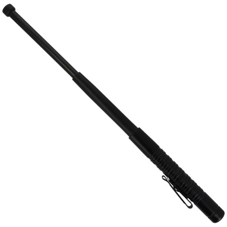 ESP - Compact hardened expandable baton with clip - 16'' - Black - EXB-16HS BLK