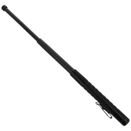 ESP - Compact hardened expandable baton with clip - 21" - Black - ExB-21HS BLK