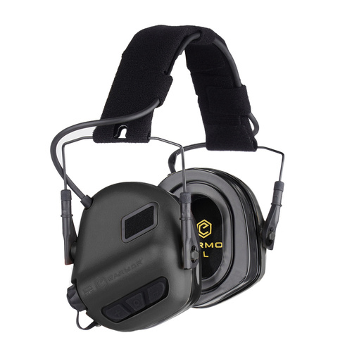 Earmor - Hearing Protection Earmuff M31 PLUS - Black - M31-BK (PLUS) - Active Headphones