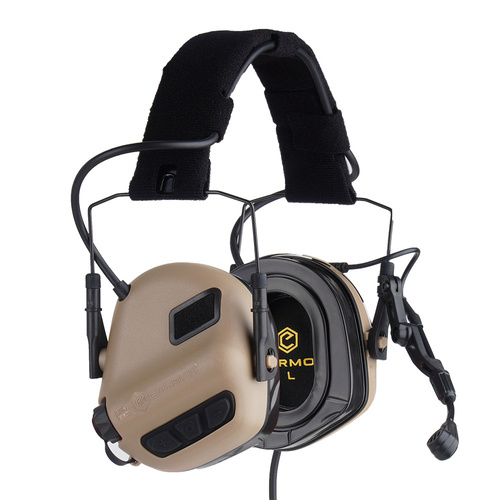 Earmor - M32 PLUS Communication Headset - Coyote Tan - M32-TN (PLUS) - Communication