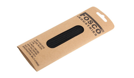 FOSCO - Shoe laces - 180 cm - Black - 239181 - Shoelaces