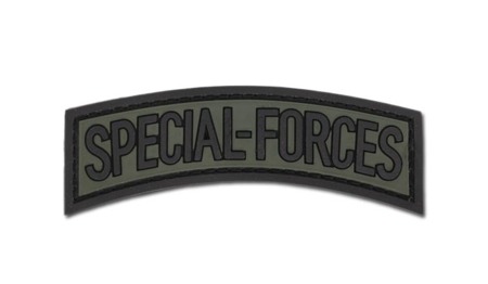 FOSTEX - 3D Patch - Special Forces - OD Green -  3D PVC Morale Patches