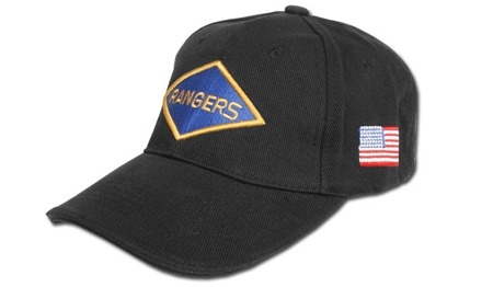 FOSTEX - Baseball Cap RANGERS - Black - Baseball & Patrol Caps