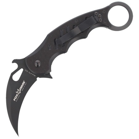 FOX - Folding knife Karambit G-10 Black - 479 - Folding Blade Knives